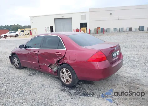 2006 Honda Accord 2.4 Se из США, поврежденный, VIN 1HGCM56326A122685